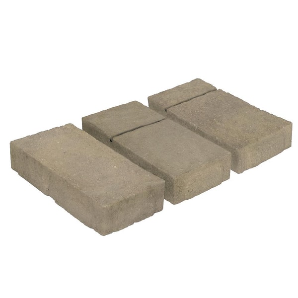 Valestone Hardscapes Domino 11.75 in. x 6 in. x 2.25 in. Desert Blend Brown/Charcoal Concrete Paver (240 Pieces / 120 Sq. ft. / Pallet)