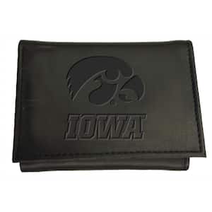 University of Iowa NCAA Leather Tri-Fold Wallet