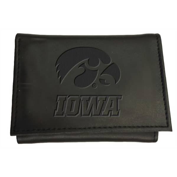 Team Sports America University of Iowa NCAA Leather Tri-Fold Wallet ...