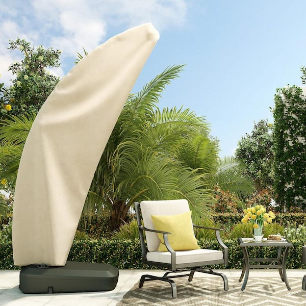 cloth patio umbrella SUPERJARE 13FT Outdoor for Patio, Double sided Pool Umbrellas with Fade Resistant Canopy, Large Table Umbrella for Deck, Market, Backyard A shady spot on a warm day offers a perfect opportunity to enjoy the outdoors Browse Gold, Blue Umbrellas Fabrics