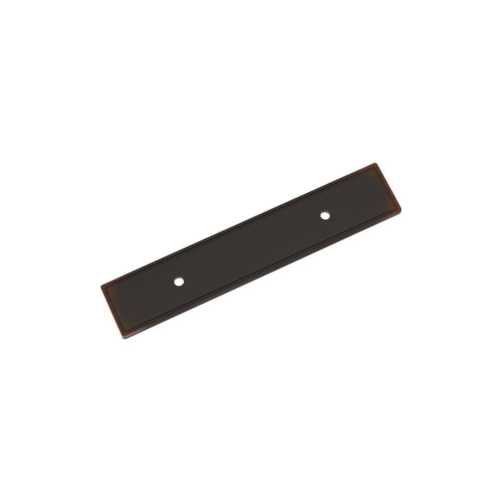 Thoreau 3 in. Center-to-Center Rectangle Oil-Rubbed Bronze Pull Cabinet Backplate price history on PriceWatchPro
