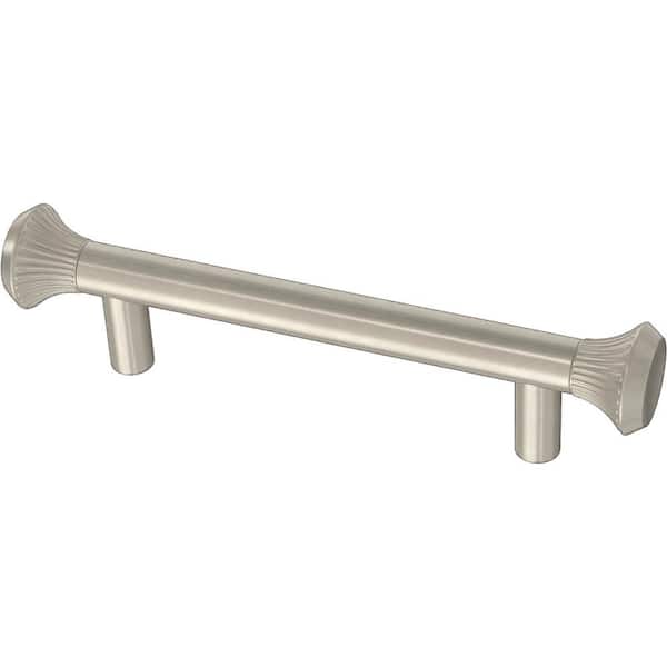 Liberty Classic Flare 3-3/4 in. (96 mm) Satin Nickel Drawer Pull