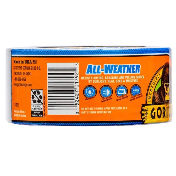 Gorilla 25 yd. All Weather Tape (6-Pack) 6009002 - The Home Depot