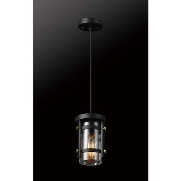 Huxley 1-Light Pendant Dark Bronze