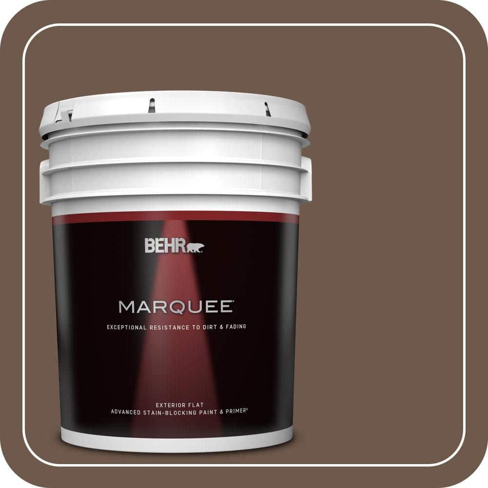 5 gal. #N230-7 Rustic Tobacco Flat Exterior Paint & Primer price history on PriceWatchPro