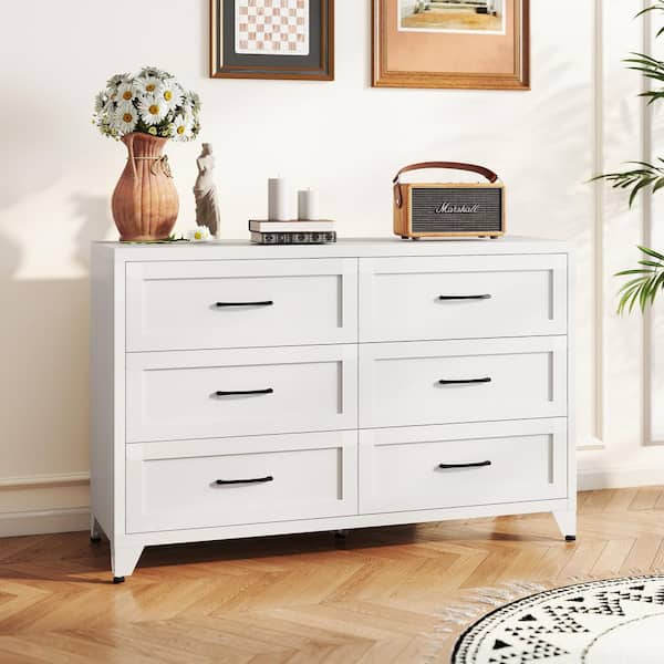 metal 6 drawer dresser Industrial Metal 6-drawer Dresser - Bed Bath & Beyond