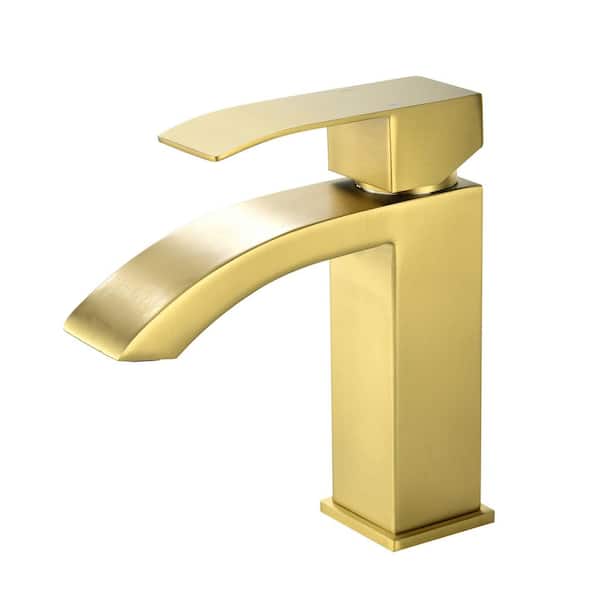 Staykiwi Single Handle Single Hole Bathroom Faucet with and Spot