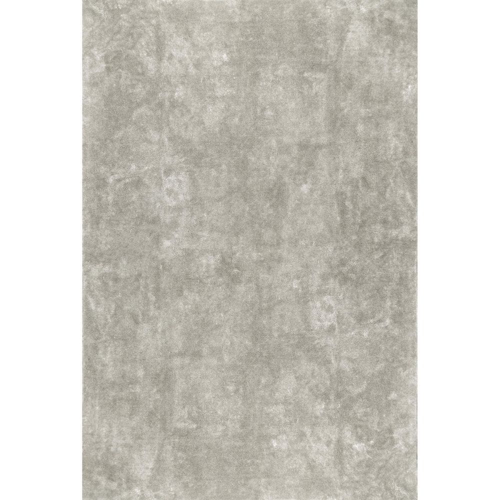 Loni Solid Machine Washable Shag Beige Doormat 4 ft. x 4 ft. Area Rug price history on PriceWatchPro