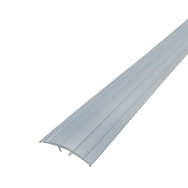 M-D Building Products 1.5 in. x 72 in. Silver MultiFloor Transitions with Hidden Fasteners