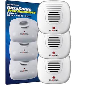 Classic Ultrasonic Electronic Indoor Pest Repeller (3-Pack)