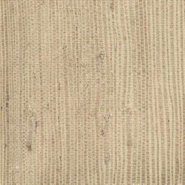 Kenneth James Kostya Beige Grasscloth Peelable Roll Wallpaper (Covers 72 sq. ft.)