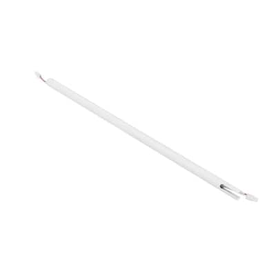 24 in. White Extension Downrod for DC Ceiling Fan