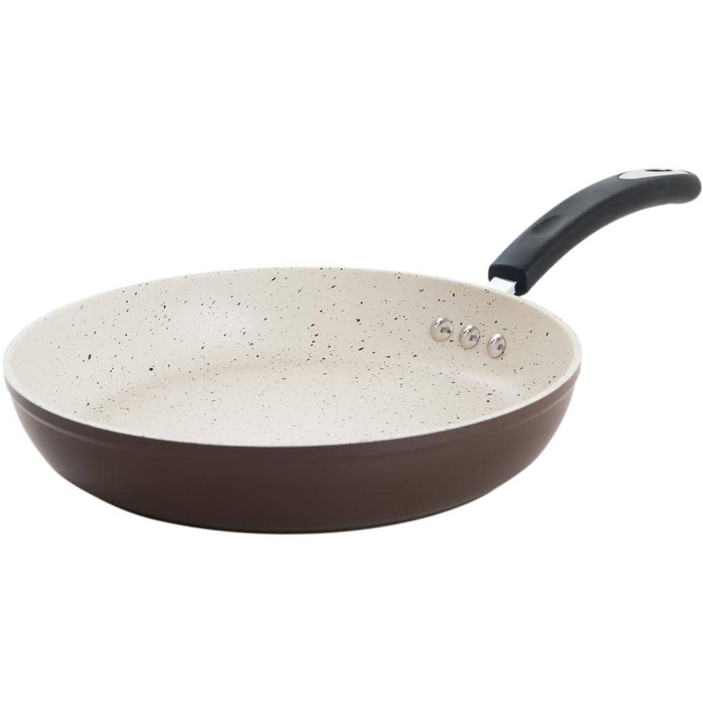  10 Green Ceramic Frying Pan by Ozeri, with Smooth Ceramic  Non-Stick Coating (100% PTFE and PFOA Free)