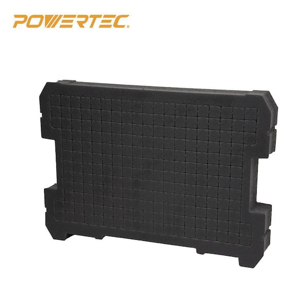 POWERTEC 71585-P2 Customizable Foam Insert – Compatible with Tstak Tool Organizer Case, 2 Pk