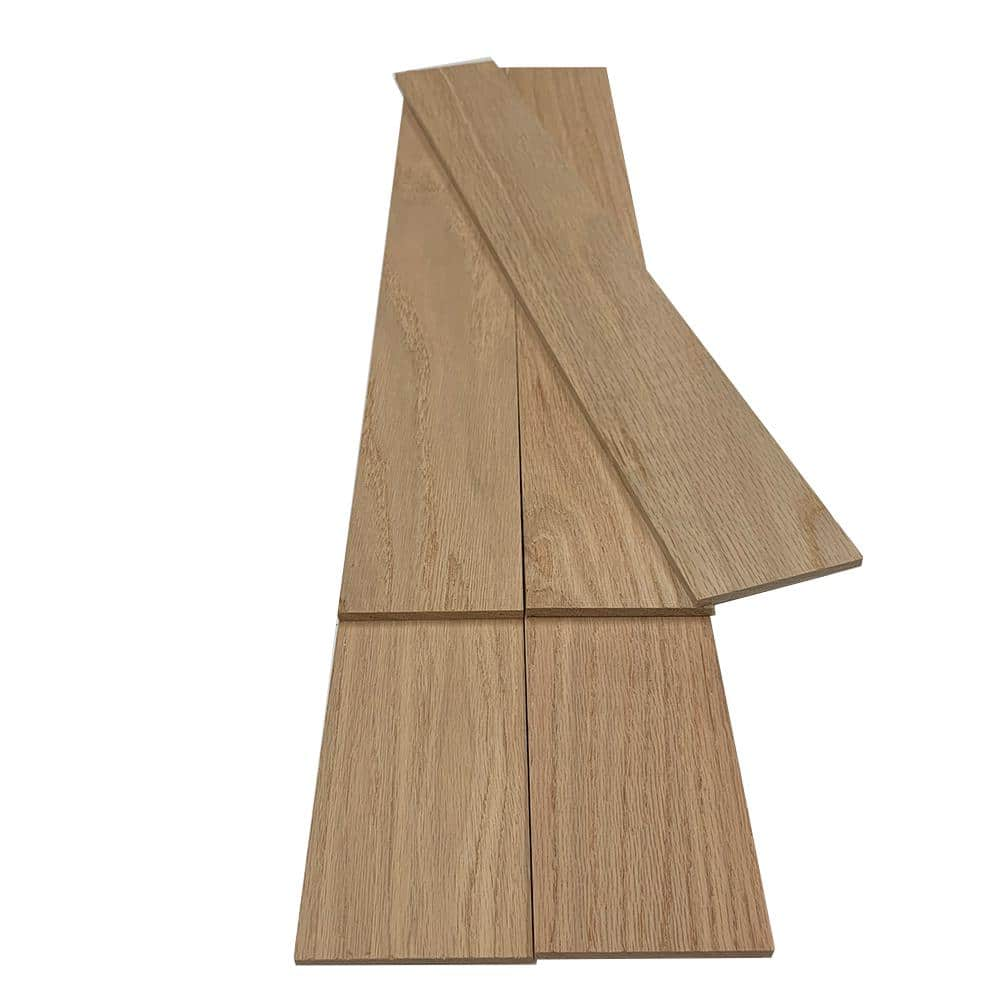 1/4 in. x 3.5 in. x 2 ft. Red Oak S4S Hardwood Hobby Board (5-Pack) -  Swaner Hardwood, OL754735