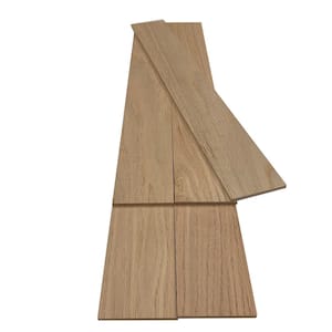 1/4 in. x 3.5 in. x 2 ft. Red Oak S4S Hardwood Hobby Board (5-Pack)