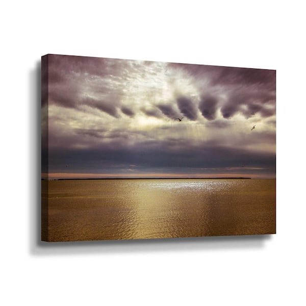 ArtWall To face this day' by Eunika rogers Canvas Wall Art