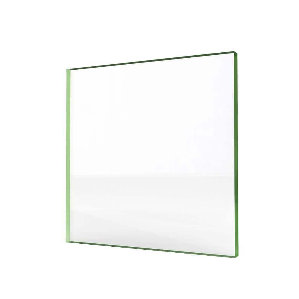 Fab Glass and Mirror 24 in. x 24 in. Clear Square Tempered Glass Sheet