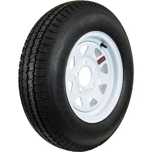 8 Spoke White 50 PSI ST175/80D13 and 13 in. x 4.5 in. 5-4.5HD 6-Ply Tire and Wheel Assembly