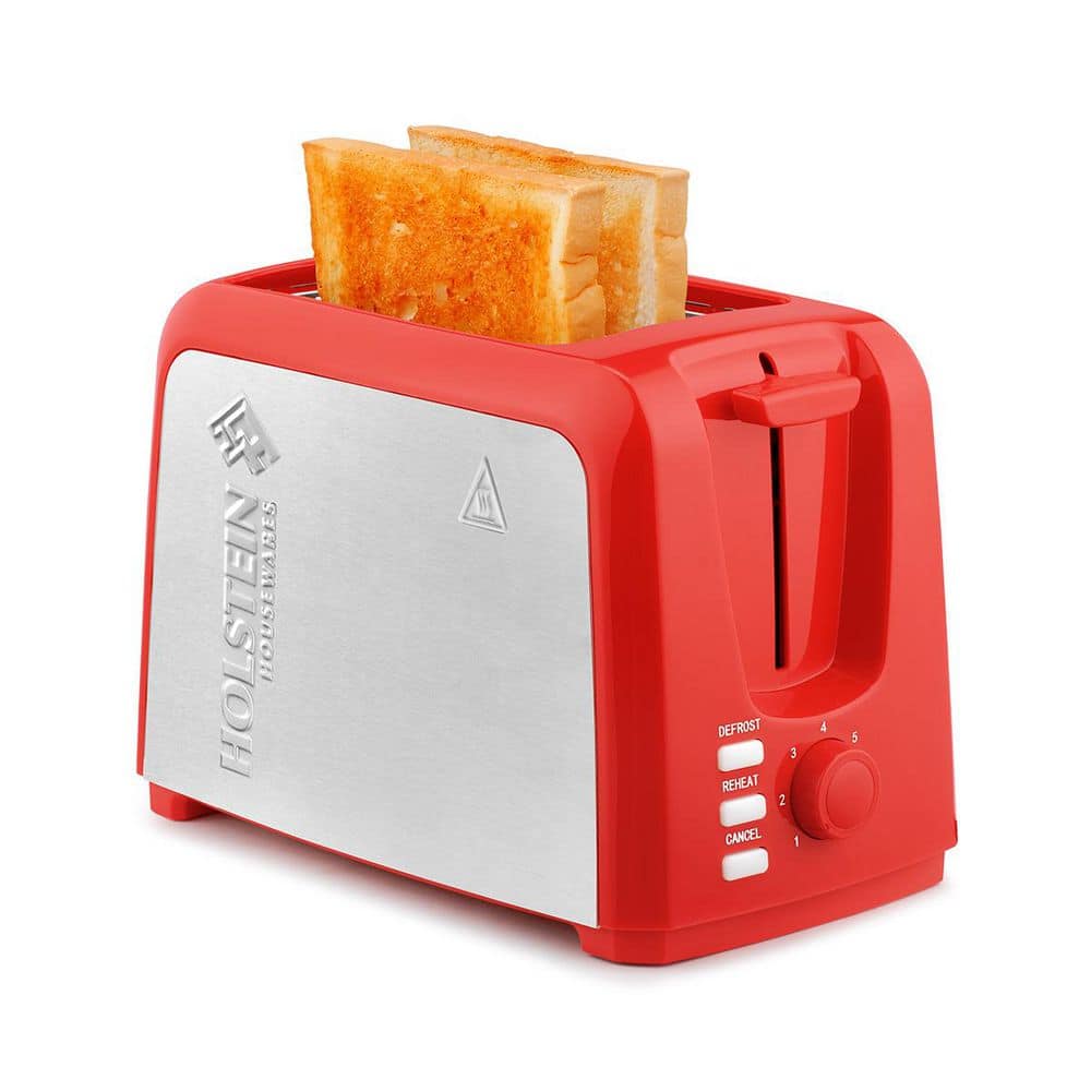Everyday 750-Watt 2-Slice Red Wide Slot Toaster price history on PriceWatchPro
