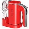 Galanz 5-Speed Retro Red Hand Mixer with Paddle Attachment GLHM5RDR015 ...