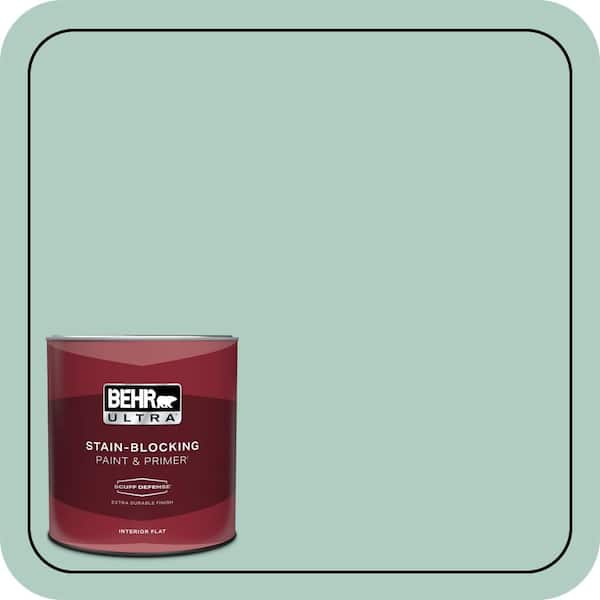 BEHR ULTRA 1 qt. #M430-3 Wintergreen Dream Extra Durable Flat Interior Paint & Primer