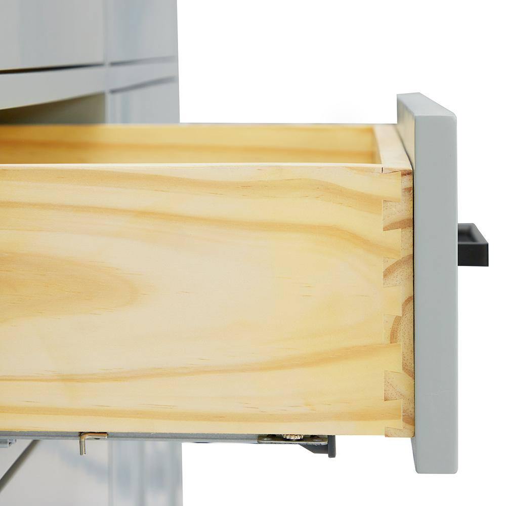 Hepburn 49" Grey Hardwood Single Basin Vanity Set
