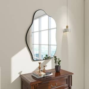 23.5 in. W x 31.5 in. H Novelty Irregular Frameless Wall Bathroom Vanity Mirror