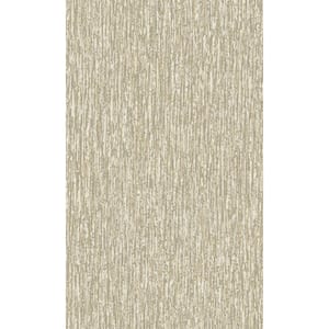 Neutral Fine Fibers Abstract Print Non-Woven Non-Pasted Textured Wallpaper 57 Sq. Ft.