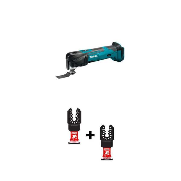 18V LXT Cordless Oscillating Multi-Tool with Blade Adapters and 1-1/4 in. Carbide Teeth Blades