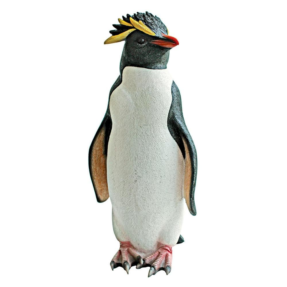 14 in. H Rock Hopper Penguin Statue