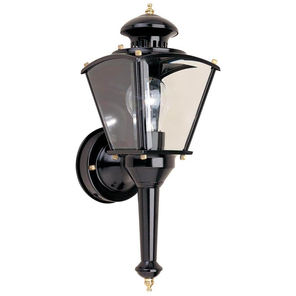 hampton bay motion sensing exterior wall lantern