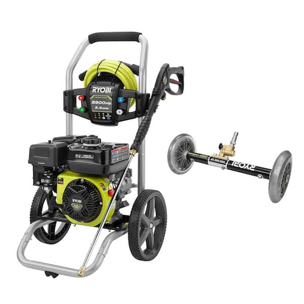 完成品 RYOBI 2900 with Washer Pressure Gas Water Cold GPM 2.5 PSI 電気ヒーター