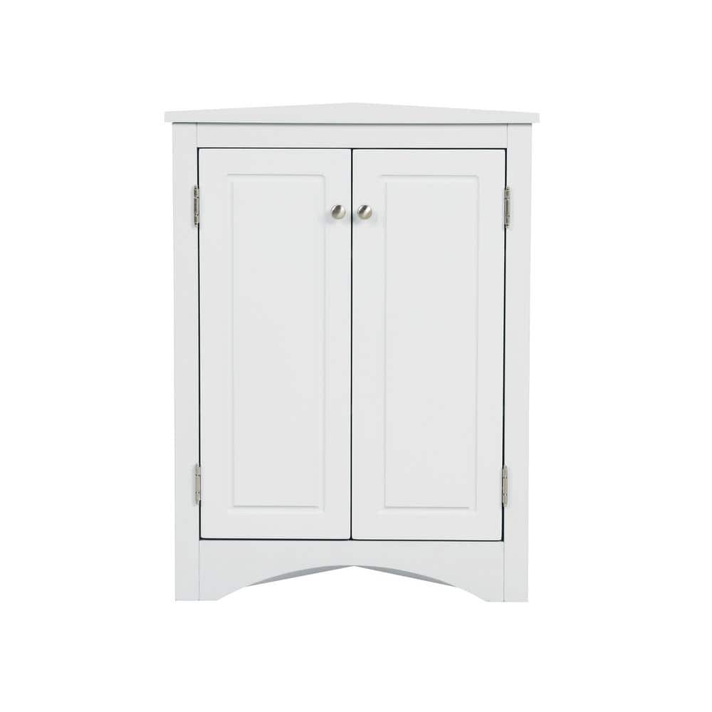 Tileon 23.6-in. W x 17.2-in. D x 31.5-in. H in White MDF Ready to ...