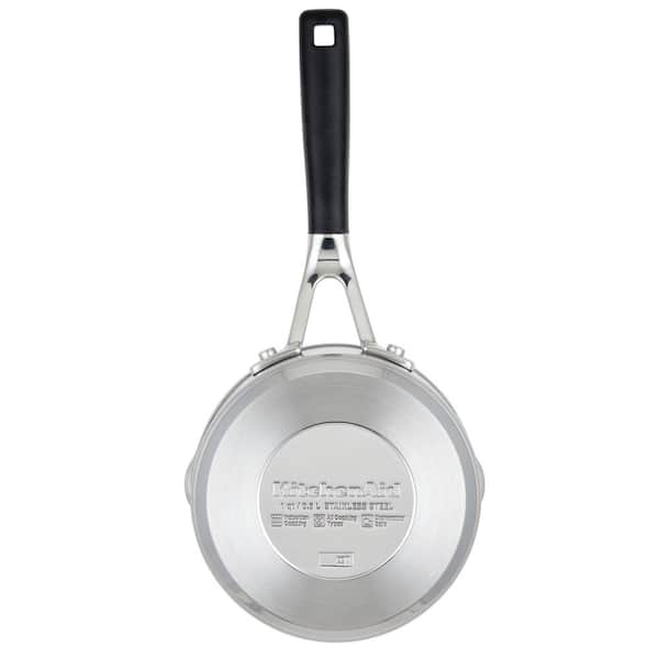 KitchenAid Stainless Steel Nonstick Frying Pan, 8-Inch, Brushed Stainl –  Meyer Canada