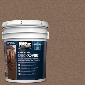 5 gal. #SC-147 Castle Gray Textured Solid Color Exterior Wood and Concrete Coating