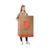 The Home Depot Easy Up Wardrobe Moving Box 3-Pack (20 in. W x 20 in. L x 34  in. D) NEWWRDB3 - The Home Depot