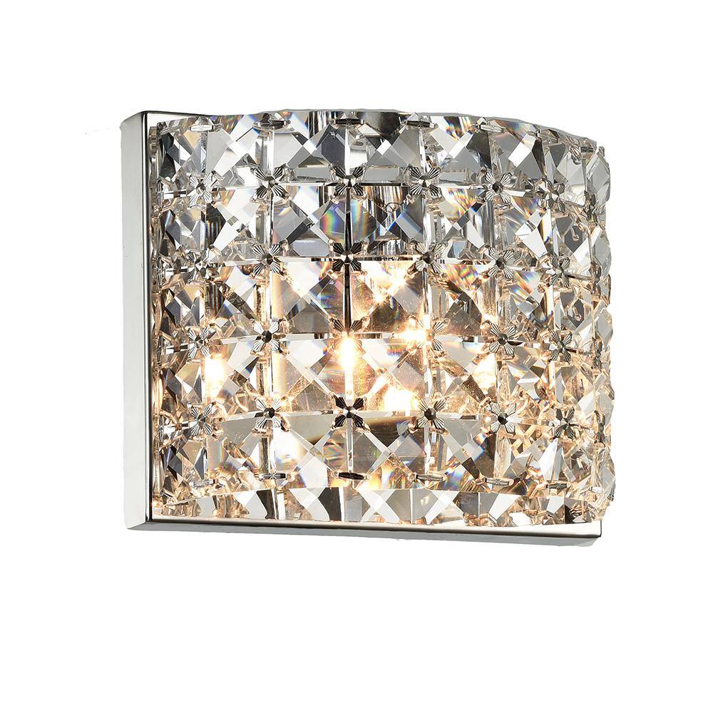 Karsyn I 1-Light Chrome Wall Sconce