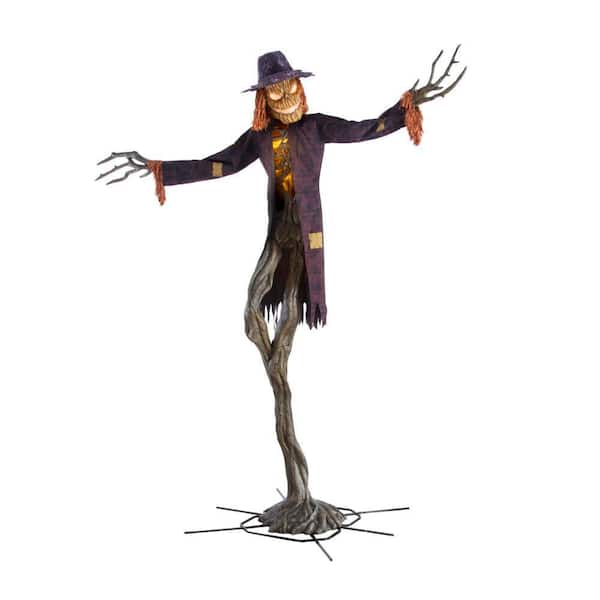 15 ft. Gruesome Grounds Giant-Sized Animated LED Worricrow H10