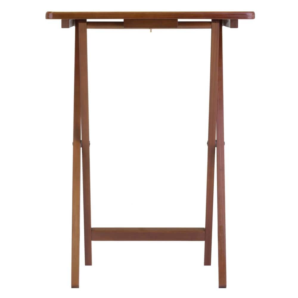 Alex19.06 in. Walnut 5-Piece Snack Table - thumbnail 8