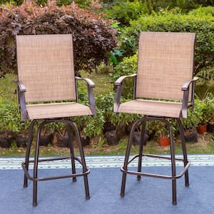 outdoor bar height chairs with arms