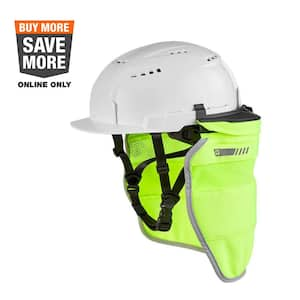 BOLT Yellow High Visibility Mesh Sunshade with 50+UPF UV Protection