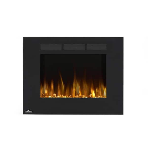 NAPOLEON 32 in. Wall-Mount Linear Electric Fireplace in Black