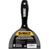 DEWALT 6 in. Stainless Steel Putty Knife - Black Plastic Handle DXTT-2 ...