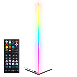 4.6 ft. Multi-Color RGBIC Indoor Corner Lamp with Remote