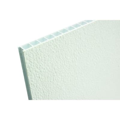0.350 in. x 48 in. x 96 in. Corrugated FRP Wall Panel