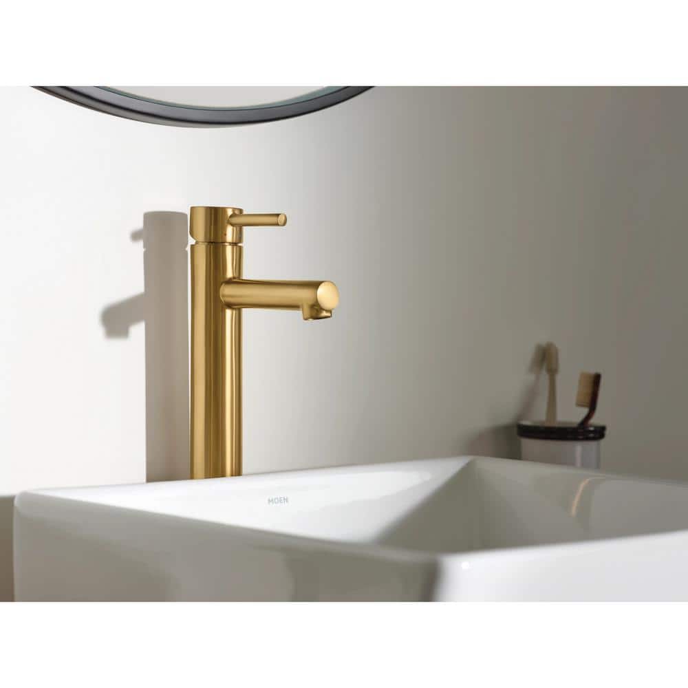 White Rectangular Ceramic Above-Counter Vessel Sink