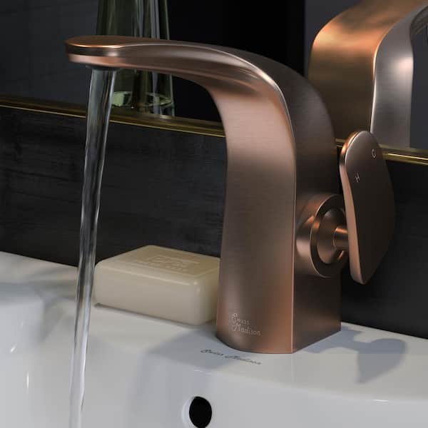 Swiss Madison Chateau Single-Handle Single-Hole Bathroom Faucet in Oil Rubbed Bronze