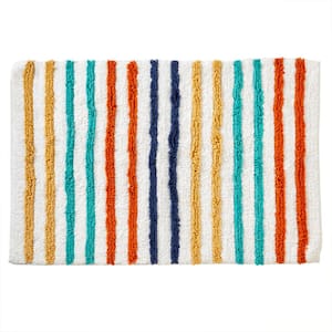 The Company Store Company Kids Tufted Rainbow 20 in. x 32 in. Multi-Colored Bath  Rug 59099 - The Home Depot