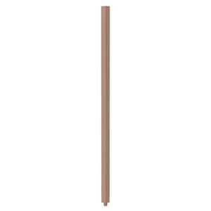 Stair Parts 41 in. x 1-1/4 in. 5060 Unfinished Red Oak Square Craftsman Wood Baluster for Stair Remodel